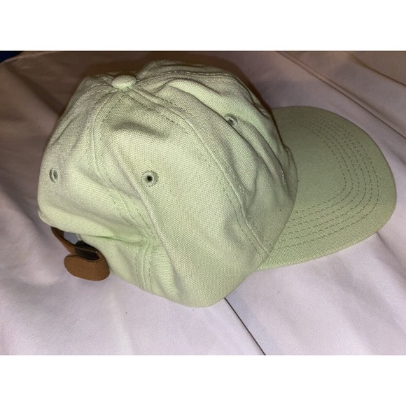 Stussy Men OSFA SpellOut Logo Baseball Ball Cap Hat StrapBack Mint Light Green - Picture 2 of 4